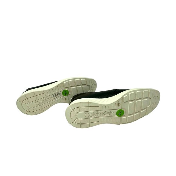 Calvin Klein Mens Black Leather Chukka Boots - Size 9.5 - New - Picture 6 of 8